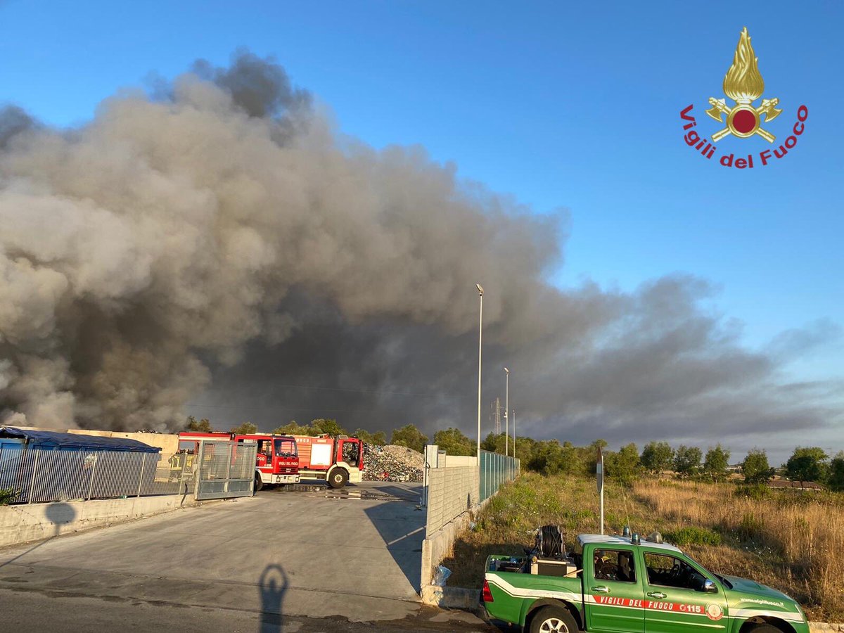 40 incendi a Roma e Provincia