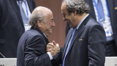 Blatter e Platini
