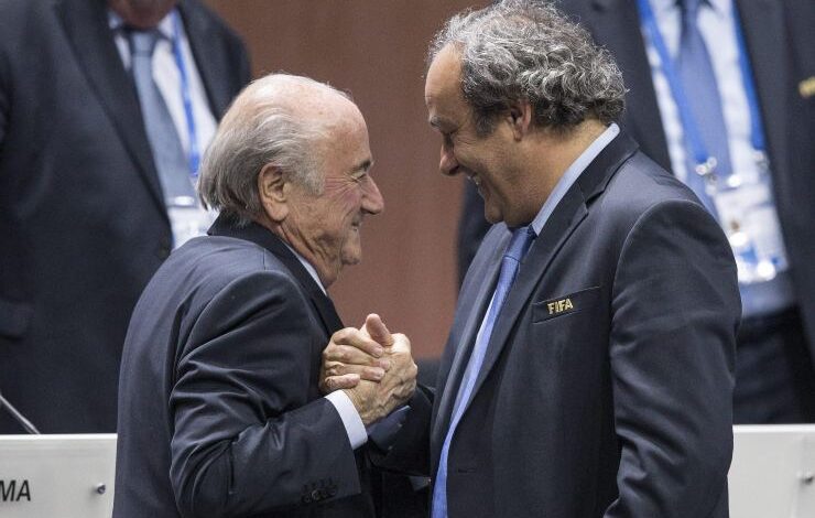 Blatter e Platini