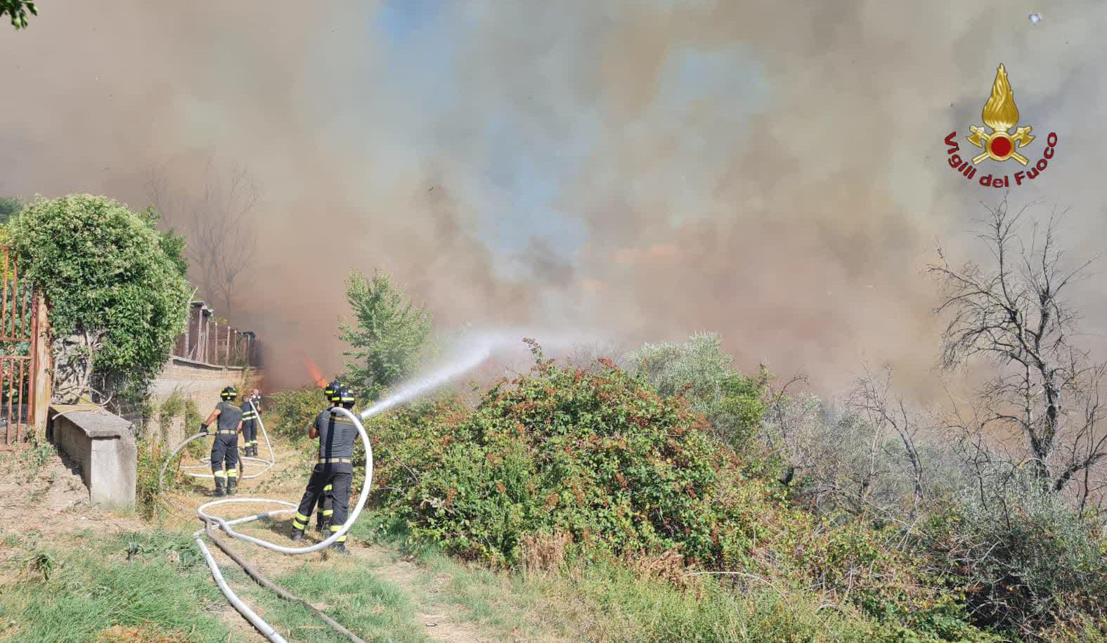 INCENDIO SULLA A1