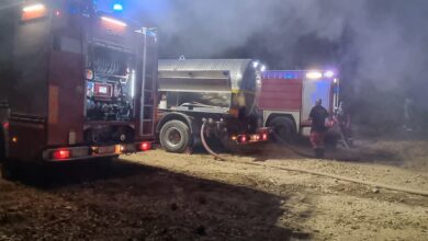 Maxi Incendio in discarica Abusiva