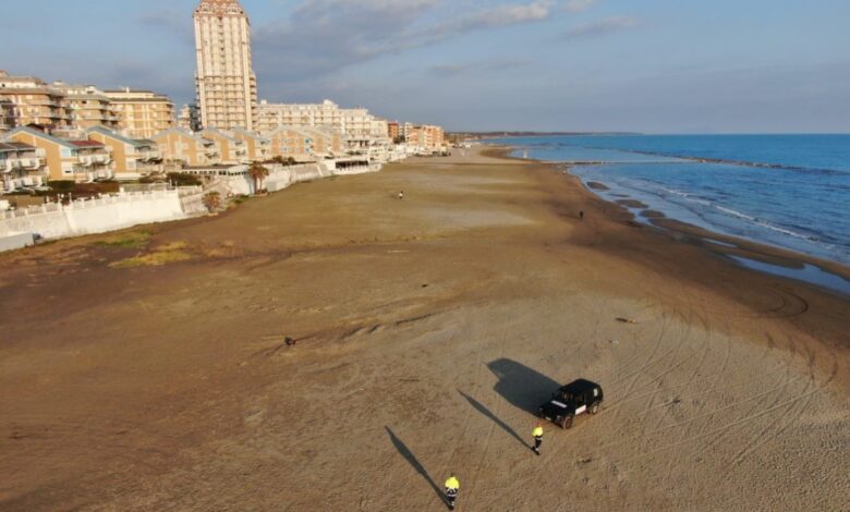 Divieto di balneazione a Nettuno