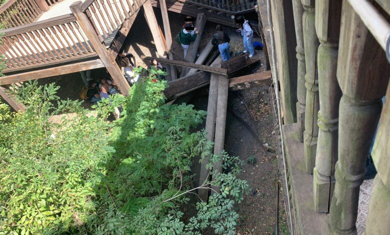 crollo al Globe Theatre