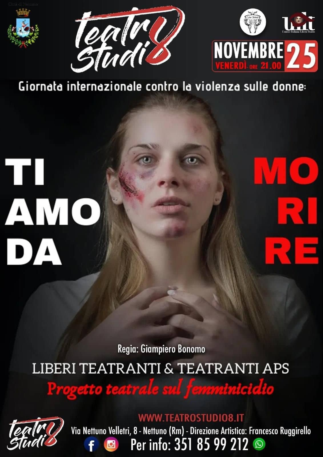 ti amo da morire spettacolo beneficenza