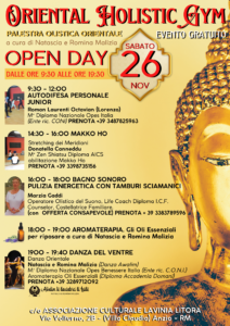 openday palestra olistica orientale