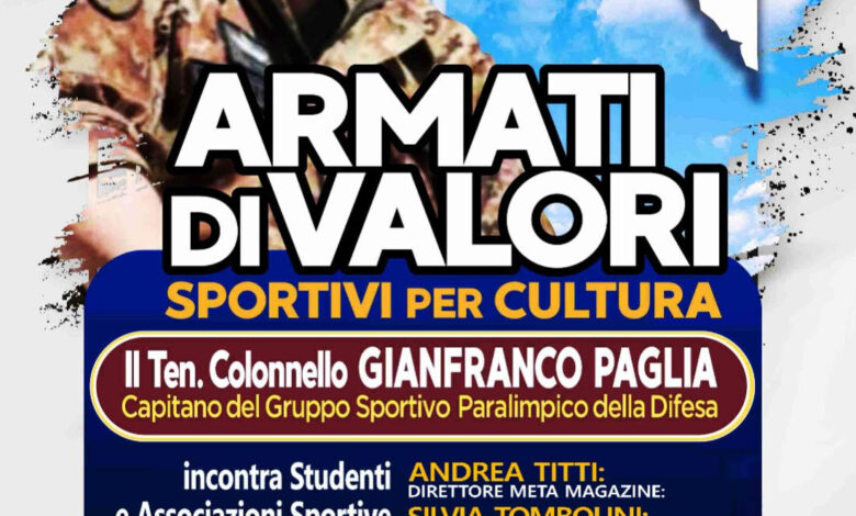 Il Ten. Col. Gianfranco Paglia