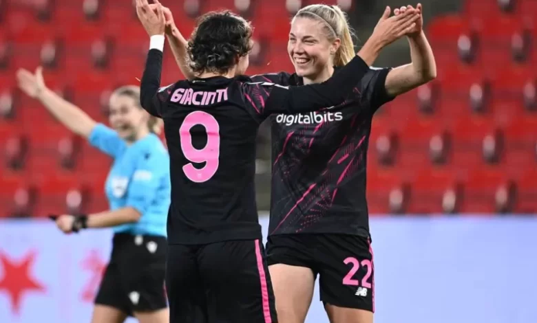 Slavia Praga-Roma 0-3