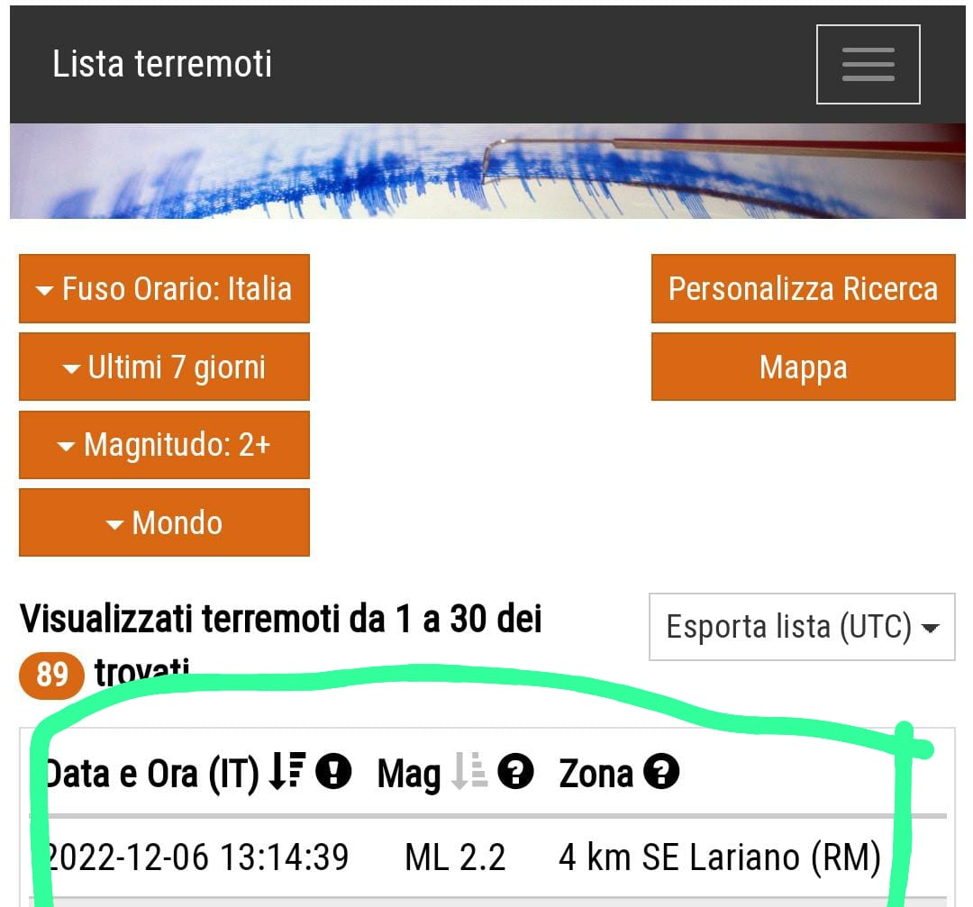 terremoto