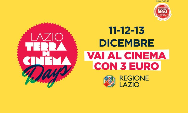 LAZIO TERRA DI CINEMA DAYS