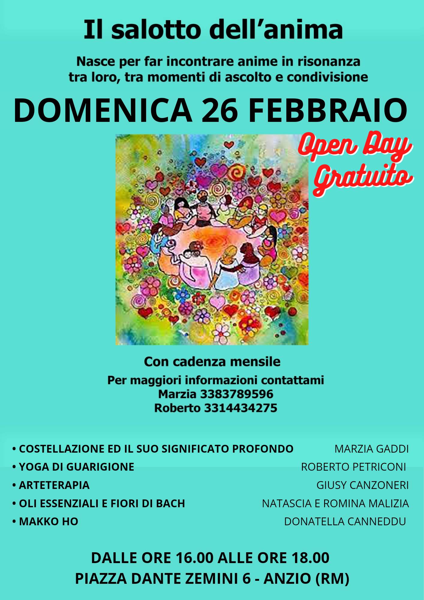 open day gratuito il salotto dell'anima