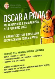 Pavia: inaugurazione " Palachiappero " con Oscar ore 17