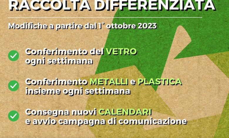 raccolta differenziata