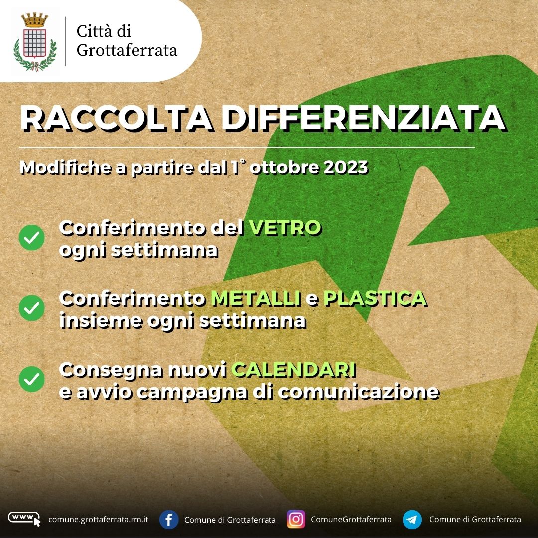 raccolta differenziata