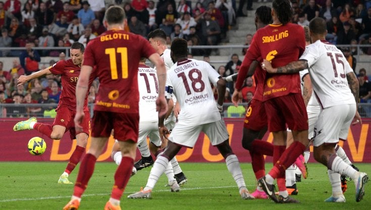 Roma-Salernitana 2-2