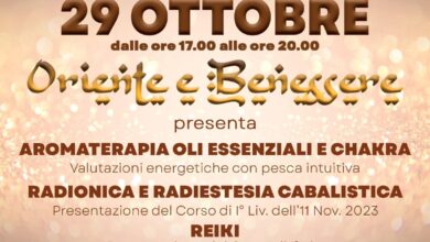 openday gratuito anzio radiestesia aromaterapia reiki