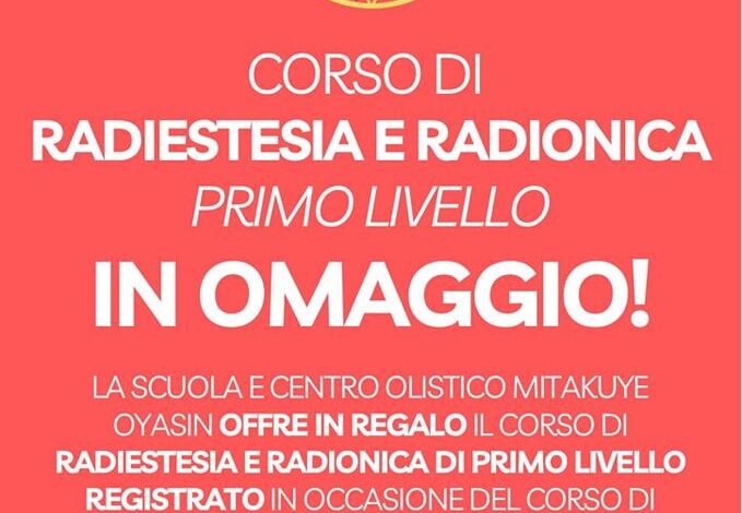 corso gratuito radionica e radiestesia