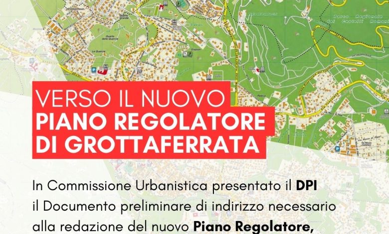 Piano Regolatore di Grottaferrata