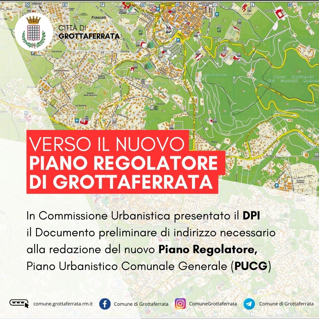 Piano Regolatore di Grottaferrata