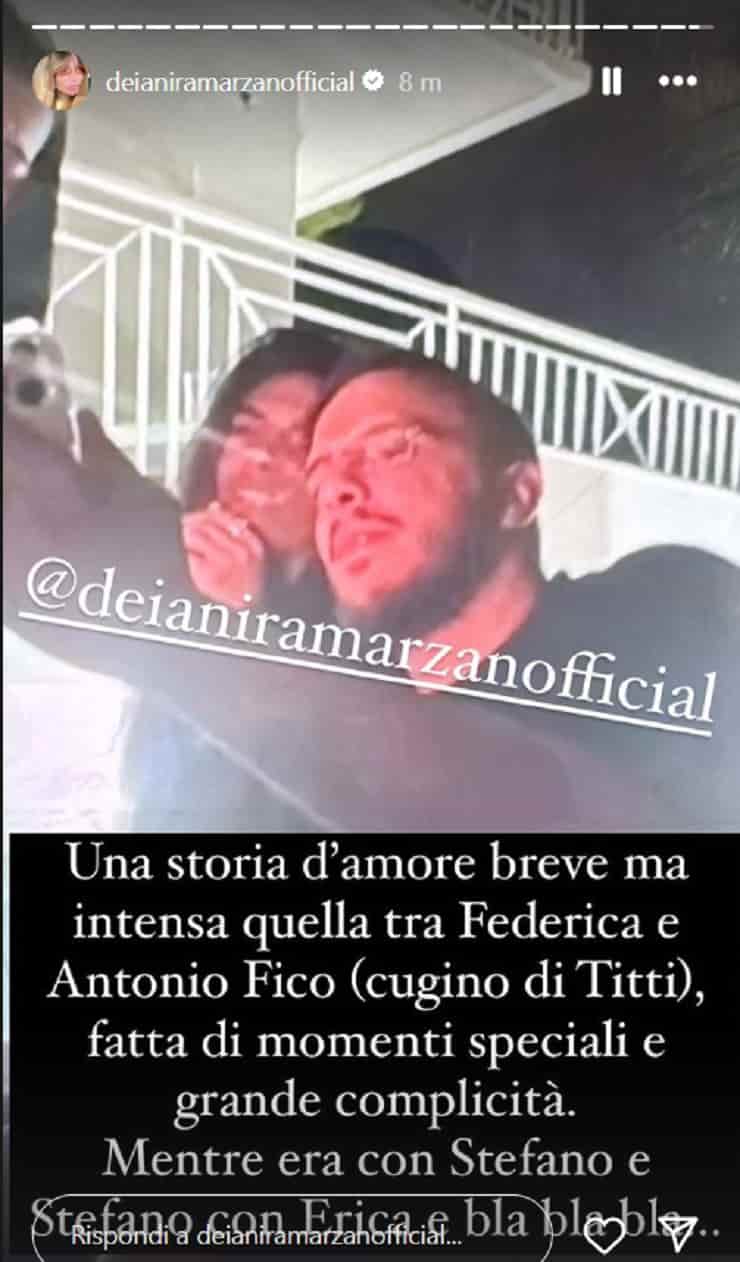 federica petagna con antonio fico