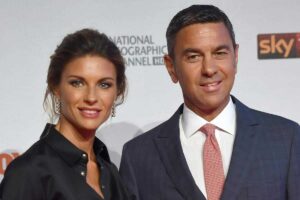 martina colombari e alessandro costacurta ad un evento