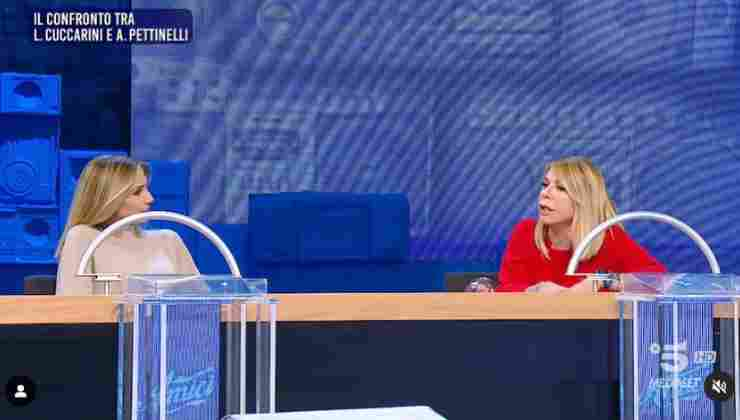 Lorella e Anna, il confronto