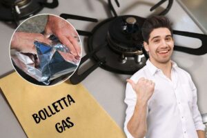 Carta stagnola bolletta del gas