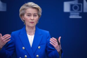 Ursula Von der Leyen parla del pacchetto difesa per l'Europa